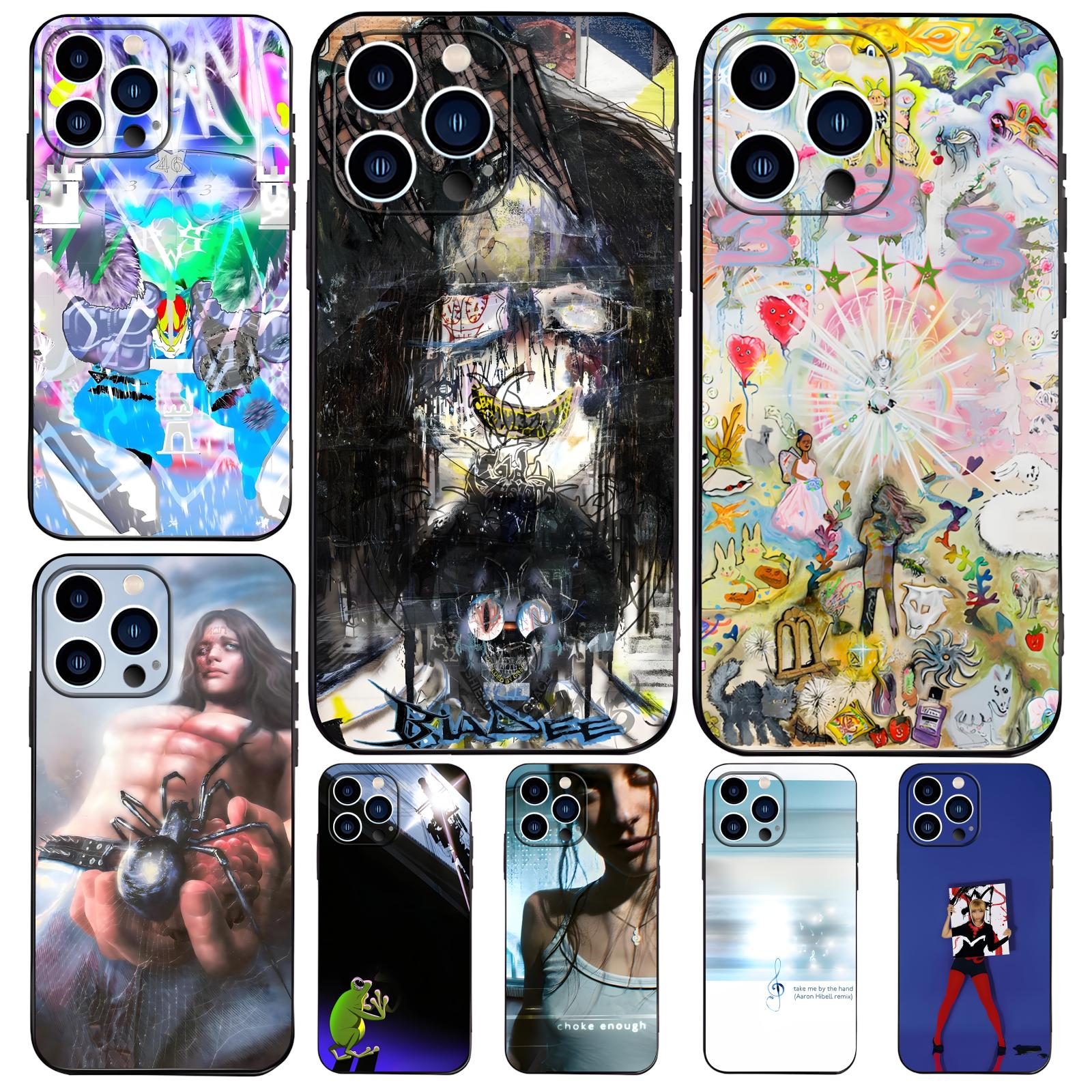 Phone Cases Iphone 13 - Music Albums B-Bladee 333 Phone Case