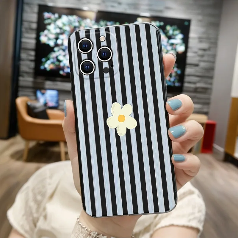 Stripes Flower Korean Phone Ca - огляд і ціна Phone Cases Xr Iphone