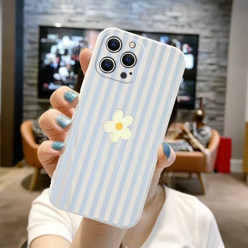 Stripes Flower Korean Phone Ca - огляд і ціна Phone Cases Xr Iphone